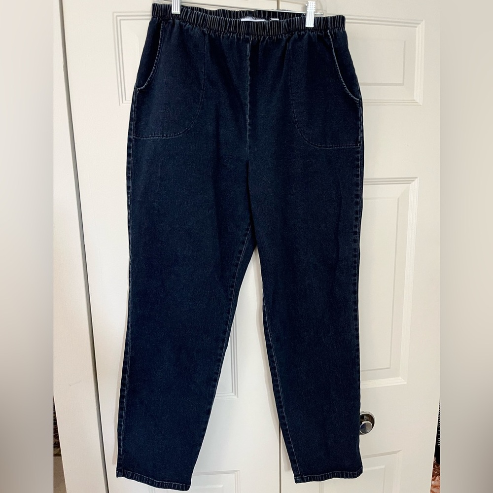 Denim & Co Original Waist Pull On Jeans Tall